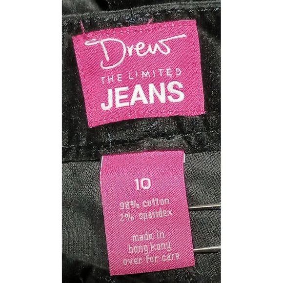 The Limited Drew Pants Womens Size 10 Gray Velour Boot Cut Stretch - Picture 10 of 11